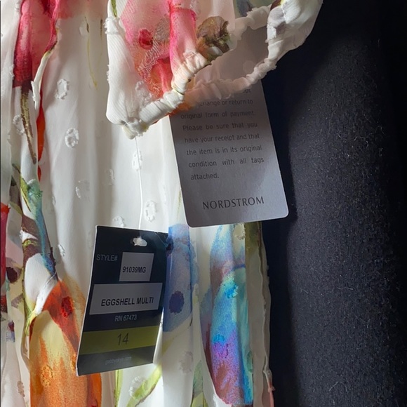 Colorful And Classy Spring Flower Dress - Picture 6 of 8